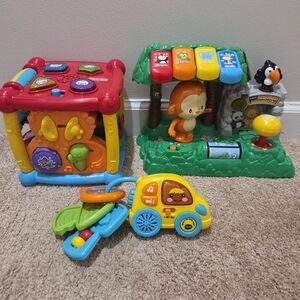 V-Tech Electronic Interactive Kids Toy Set Bundle